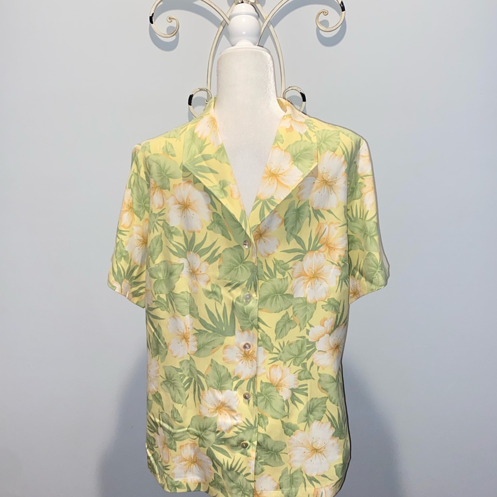 NEW Tommy Bahama SILK Tropical Shirt - XL
